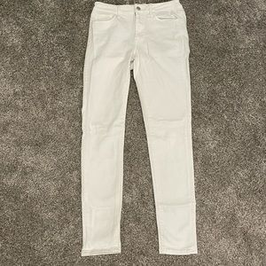 Just USA White Jeans Size 6 Skinny